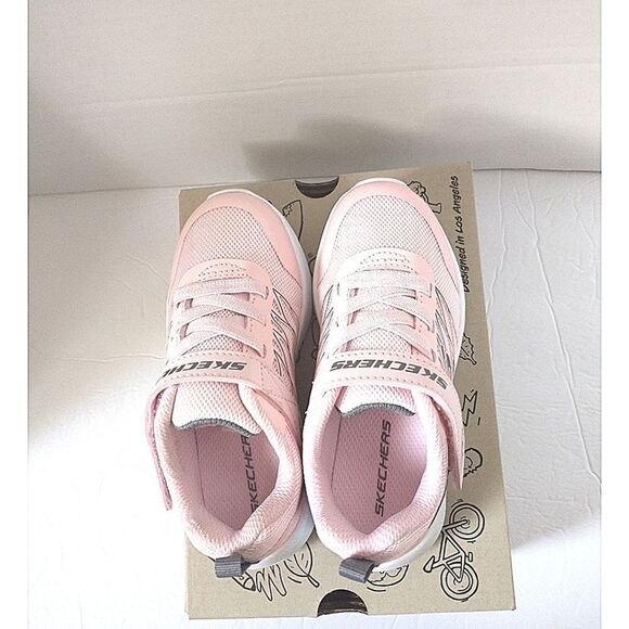 New! SKECHERS Little Girls Microspec Bold Delight Running Sneakers Athletic Shoe - Picture 9 of 10